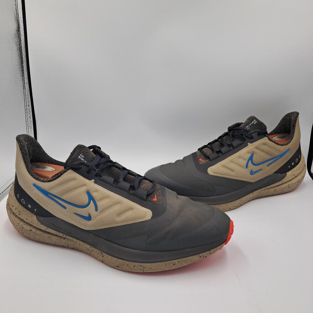 Size 13 - Nike Air Winflo 9 Shield 'Medium Ash Laser Blue - DM1106-200